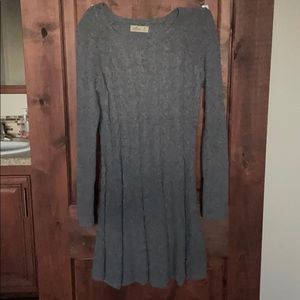 Dark grey juniors Hollister winter dress